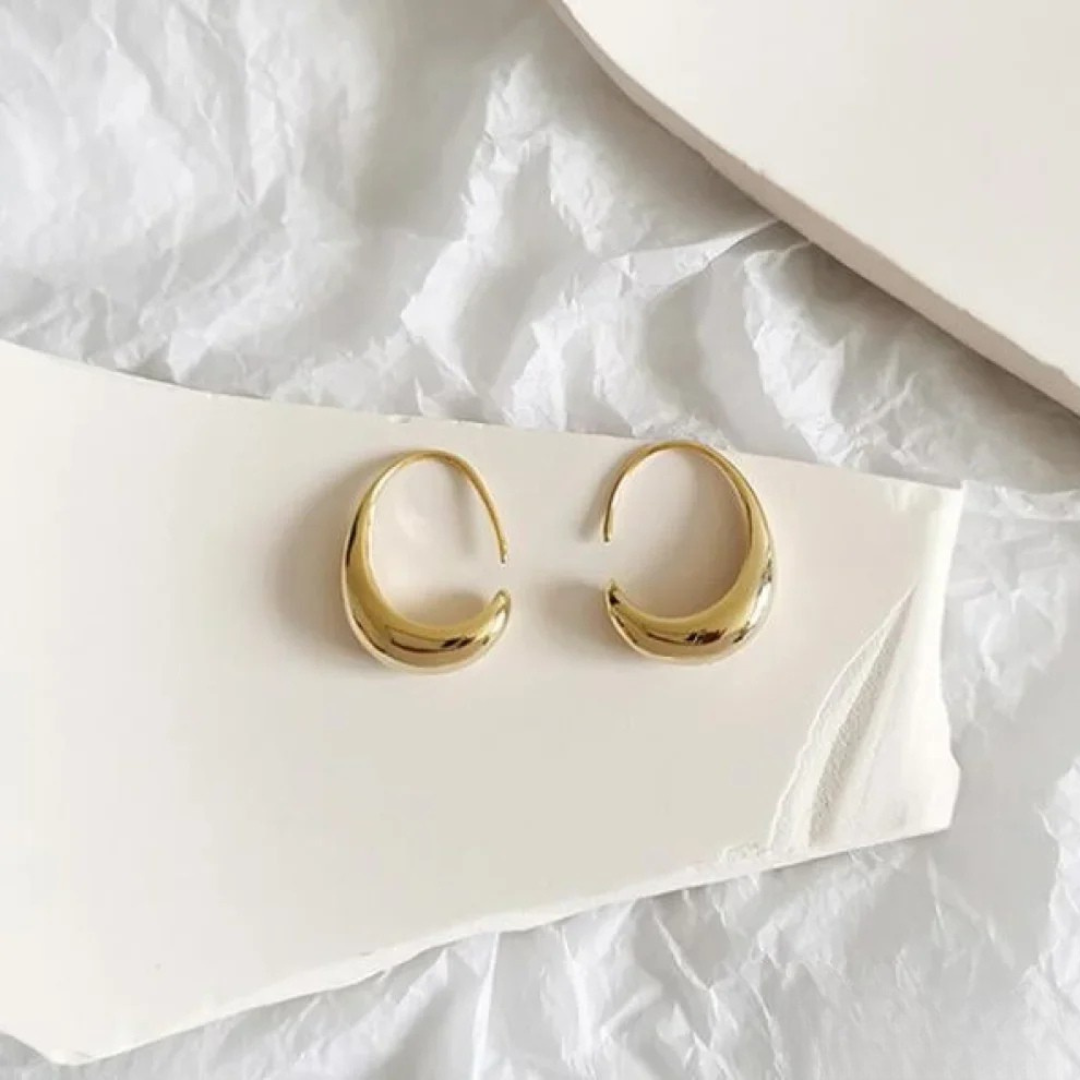 GoldSilver™ | Luxury Gold and Silver Earrings