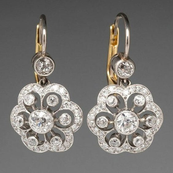 Mandala™ | Women's Vintage Crystal Earrings