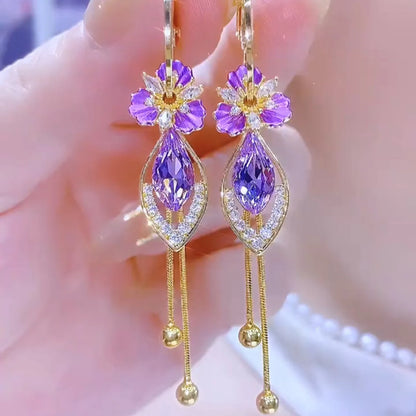 Elegant Flower Earrings